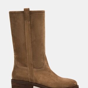 STEVE MADDEN Brown Suede Women's Boots